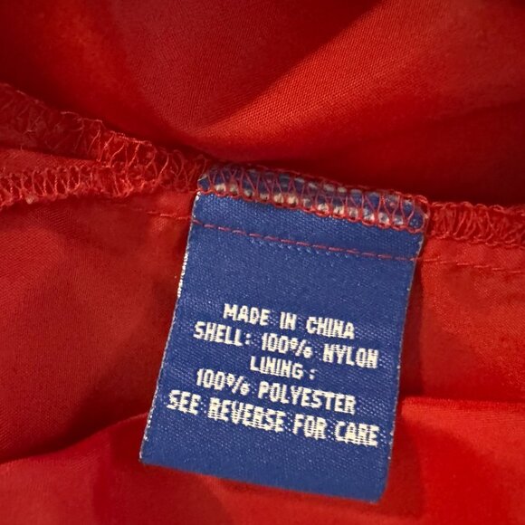 Starter Phillies Vintage Diamond Collection Pullover Jacket Red Mens XL - Picture 5 of 7